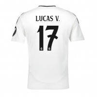 Camisa de time de futebol Real Madrid Lucas Vazquez #17 Replicas 1º Equipamento 2024-25 Manga Curta